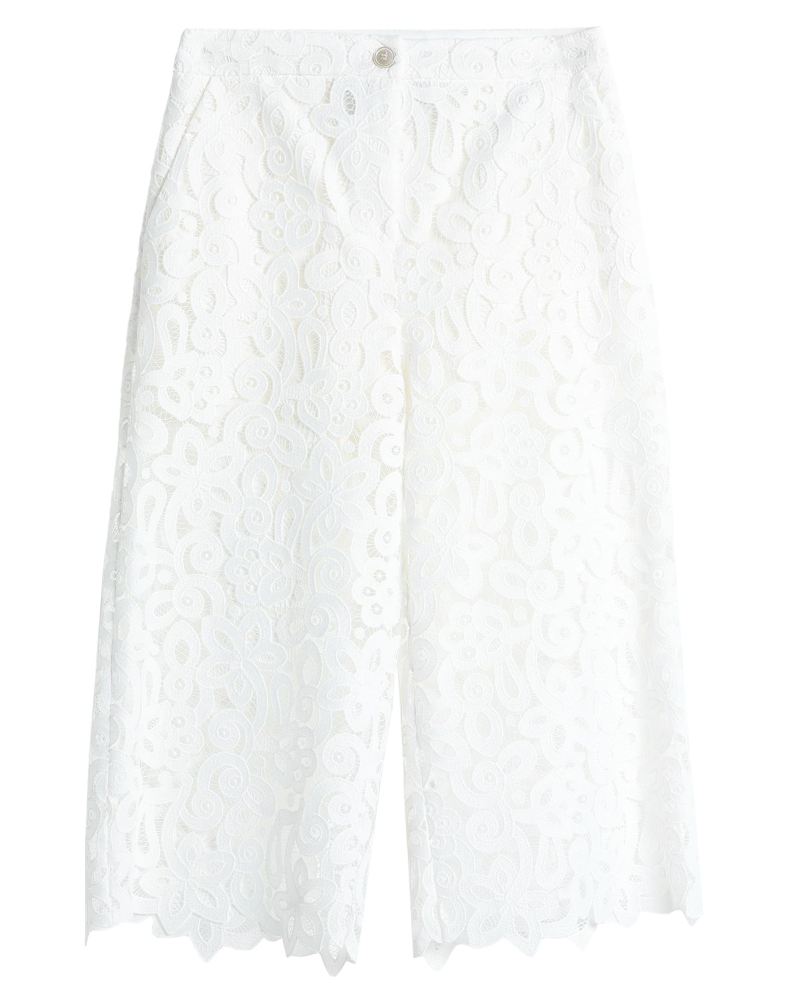 Erika Cavallini Cropped Pants In White