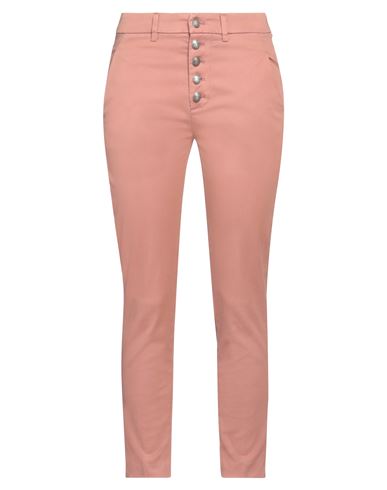 Shop Dondup Woman Pants Pastel Pink Size 25 Cotton, Lyocell, Elastane