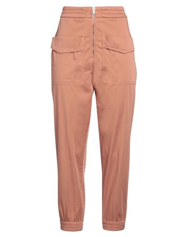 Dondup Woman Pants Pastel Pink Size 30 Cotton, Elastane