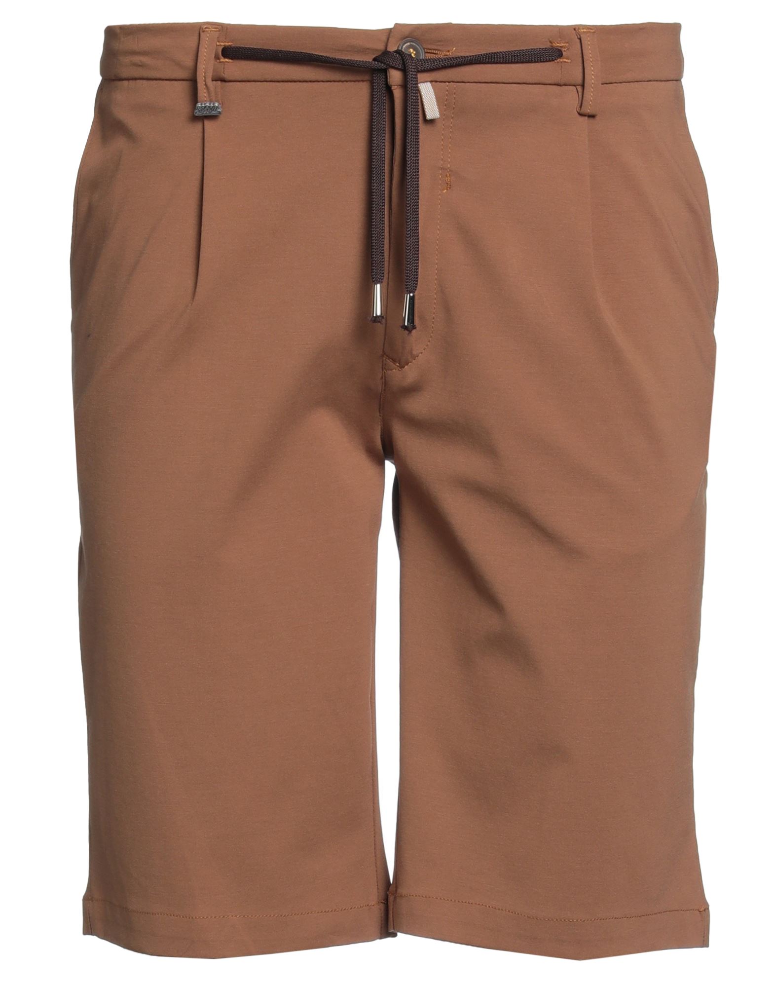 Barbati Man Shorts & Bermuda Shorts Camel Size 40 Cotton, Polyamide, Elastane In Beige