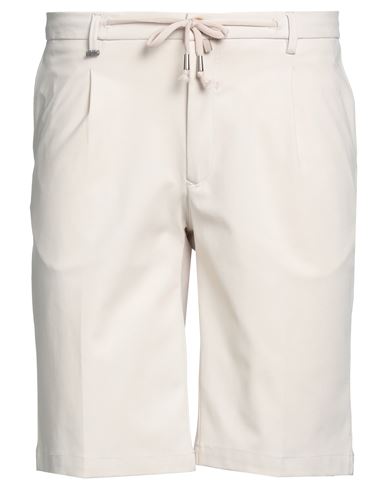 Barbati Man Shorts & Bermuda Shorts Beige Size 34 Cotton, Polyamide, Elastane