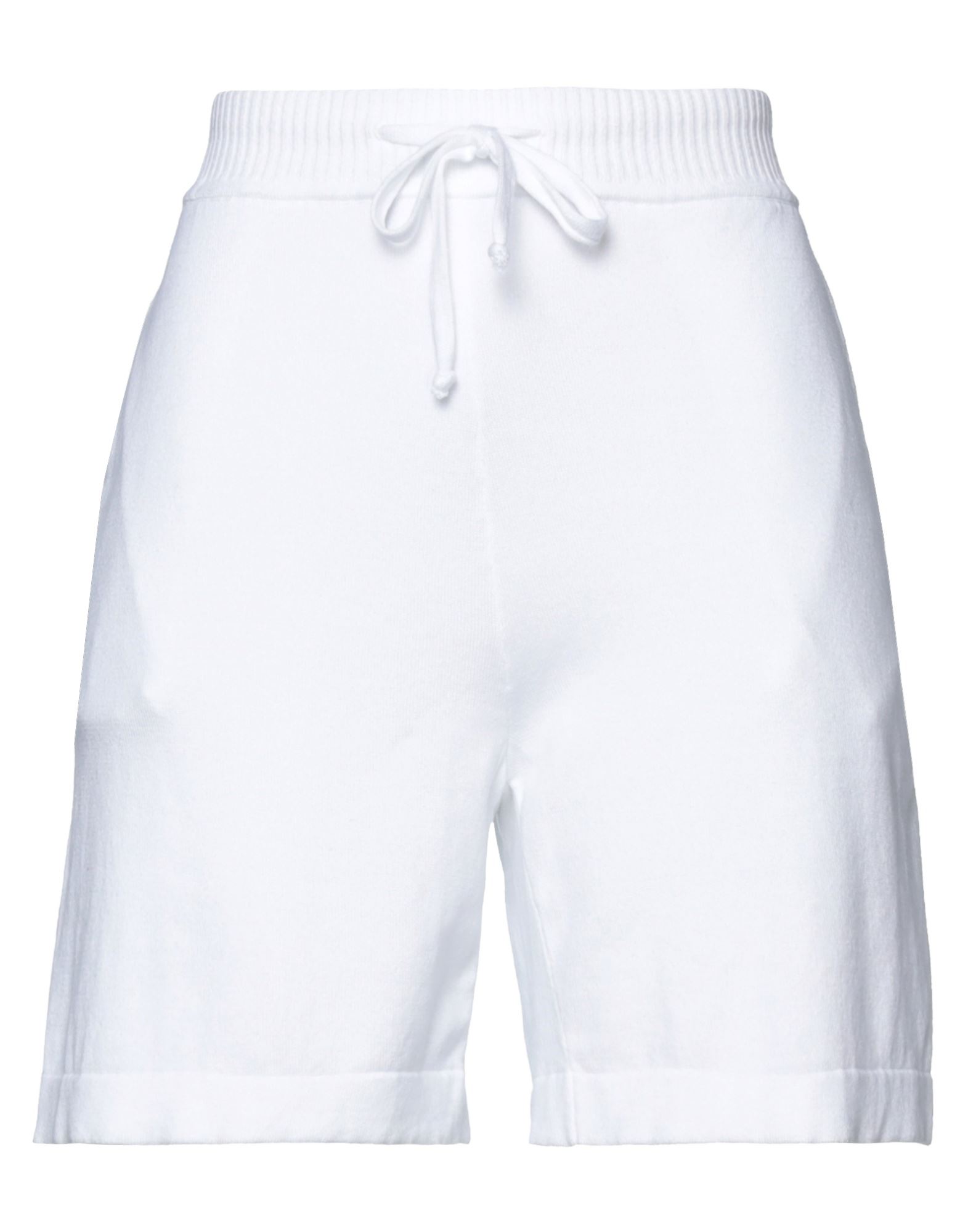 P.a.r.o.s.h P. A.r. O.s. H. Woman Shorts & Bermuda Shorts White Size S Cotton