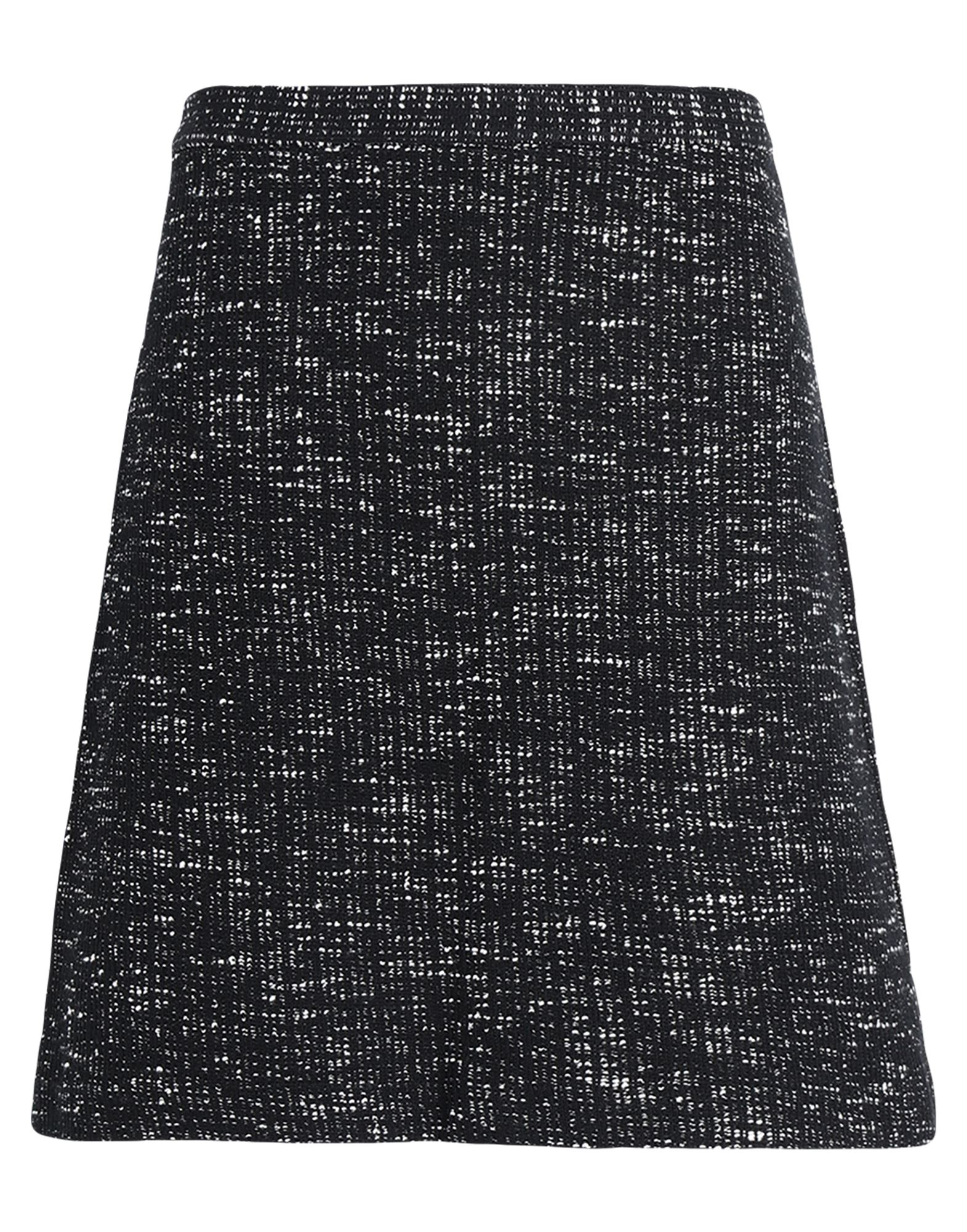 Other Stories &  Woman Mini Skirt Black Size M Organic Cotton, Polyester In Black