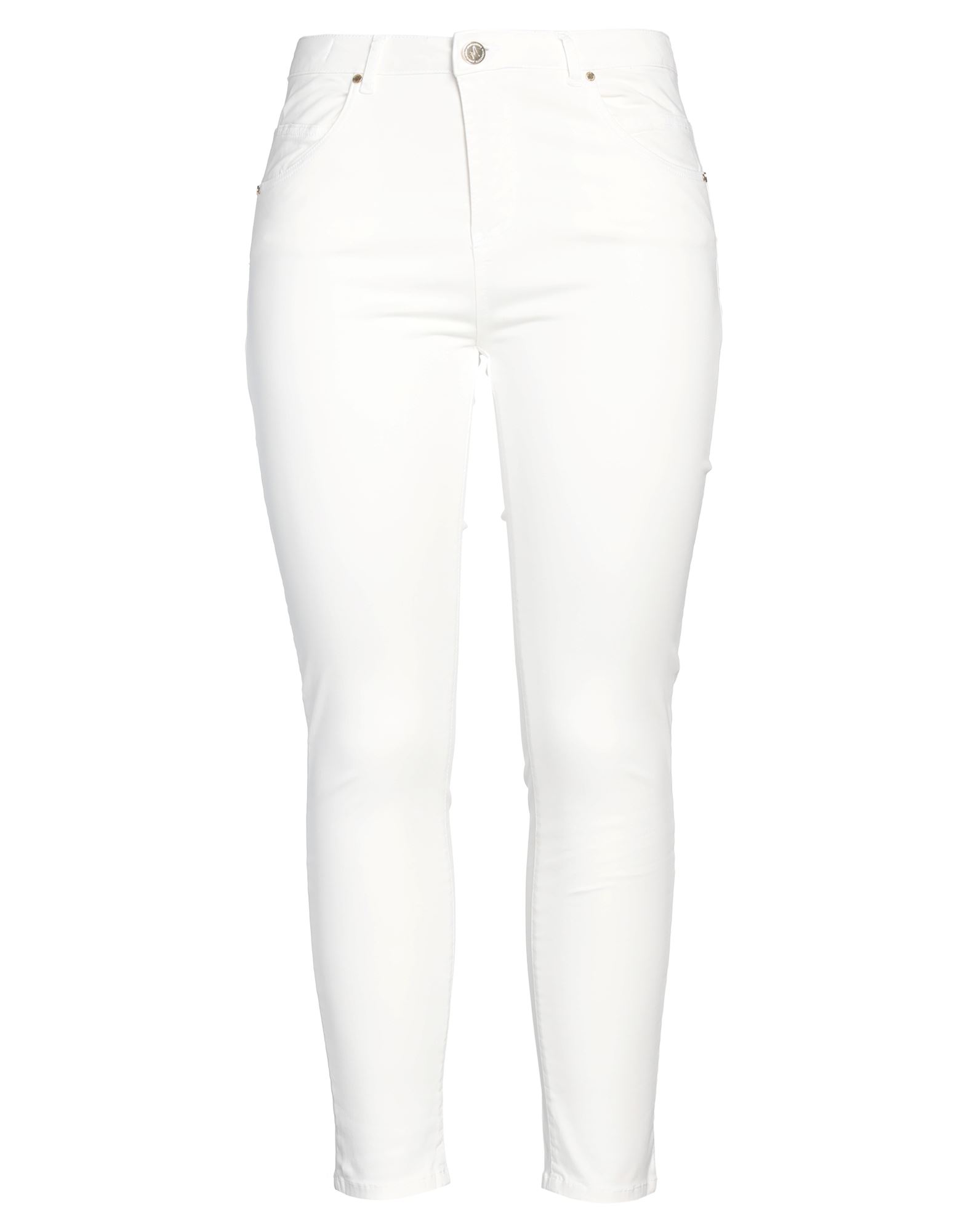 Maison Espin Pants In Ivory