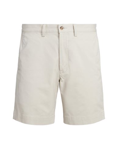 Shop Polo Ralph Lauren 8-inch Stretch Straight Fit Twill Short Man Shorts & Bermuda Shorts Beige Size 34