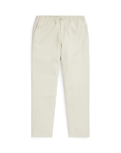 Shop Polo Ralph Lauren Stretch Classic Fit Polo Prepster Pant Man Pants Beige Size L Cotton, Elastane