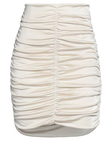 Isabel Marant Woman Mini Skirt Beige Size 2 Viscose, Silk