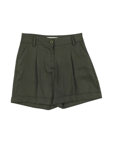 Vicolo Babies'  Toddler Girl Shorts & Bermuda Shorts Military Green Size 6 Lyocell