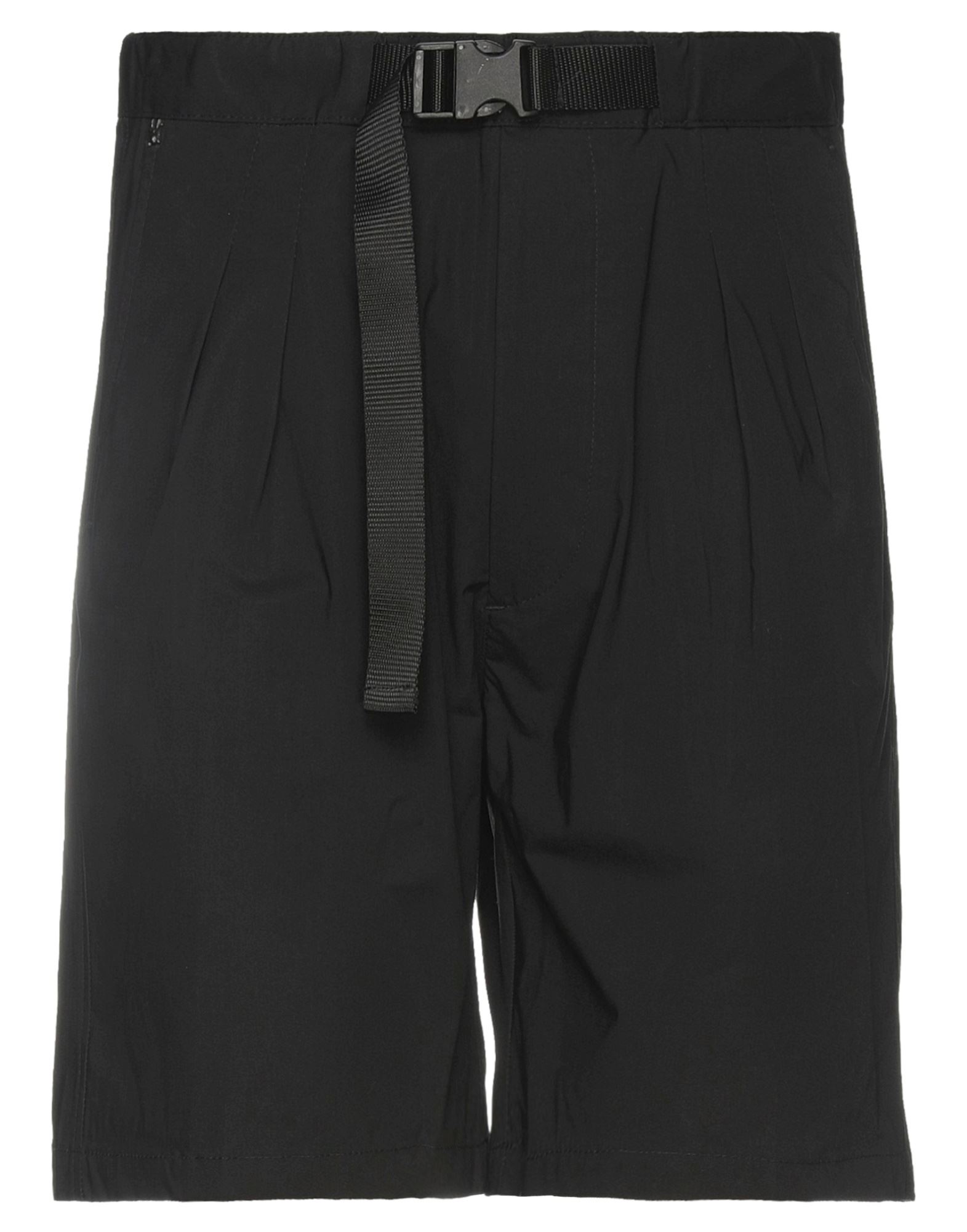 Messagerie Man Shorts & Bermuda Shorts Black Size 28 Cotton