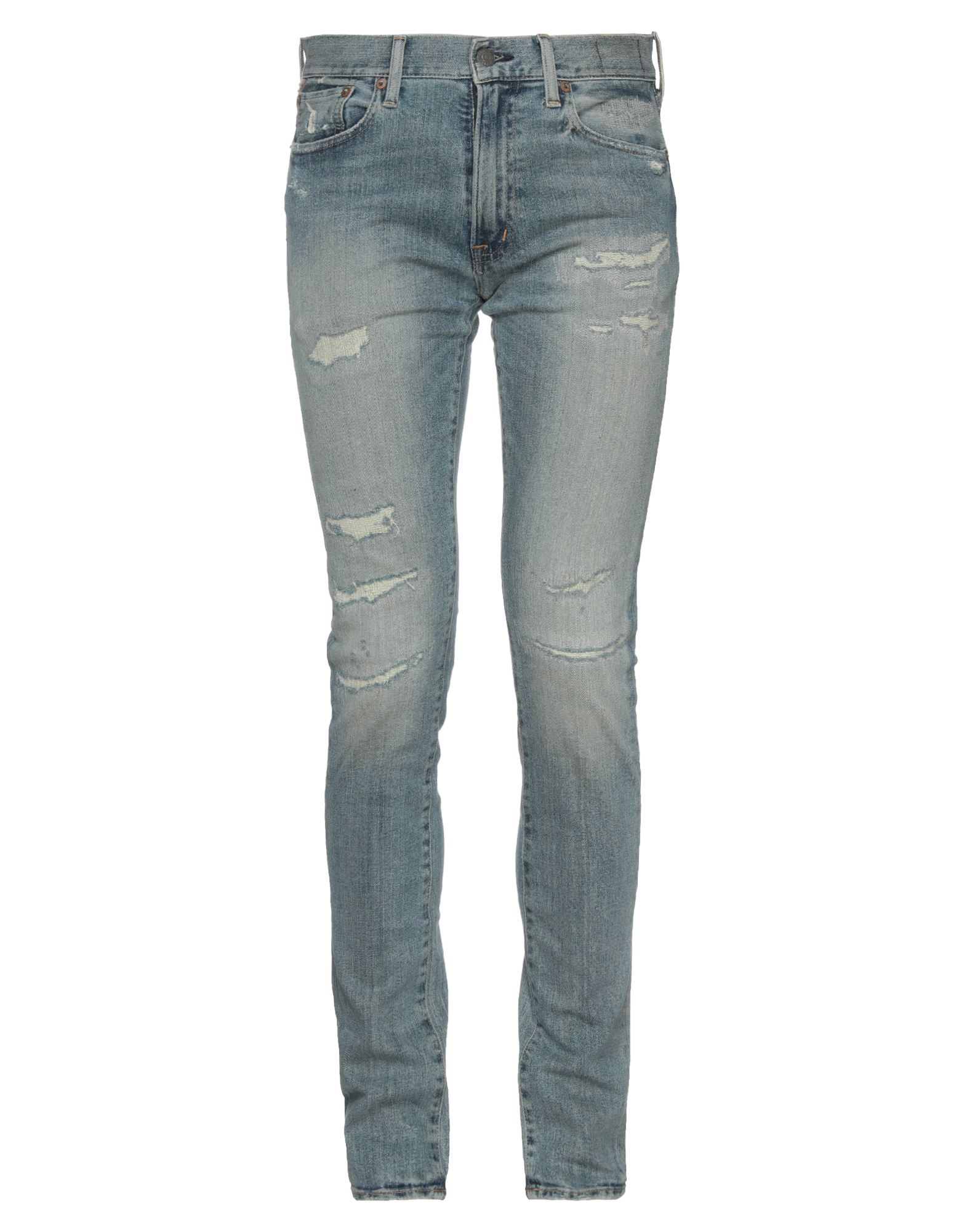 Shop Ralph Lauren Denim & Supply  Man Jeans Blue Size 30w-34l Cotton, Elastane