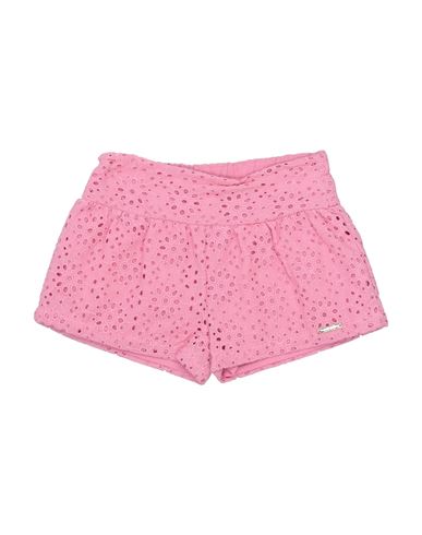 Liu •jo Babies'  Newborn Girl Shorts & Bermuda Shorts Pastel Pink Size 3 Cotton, Polyester