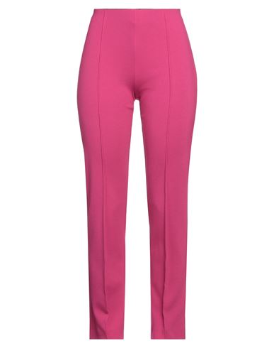 Caractere Caractère Woman Pants Fuchsia Size 2 Viscose, Polyamide, Elastane In Pink