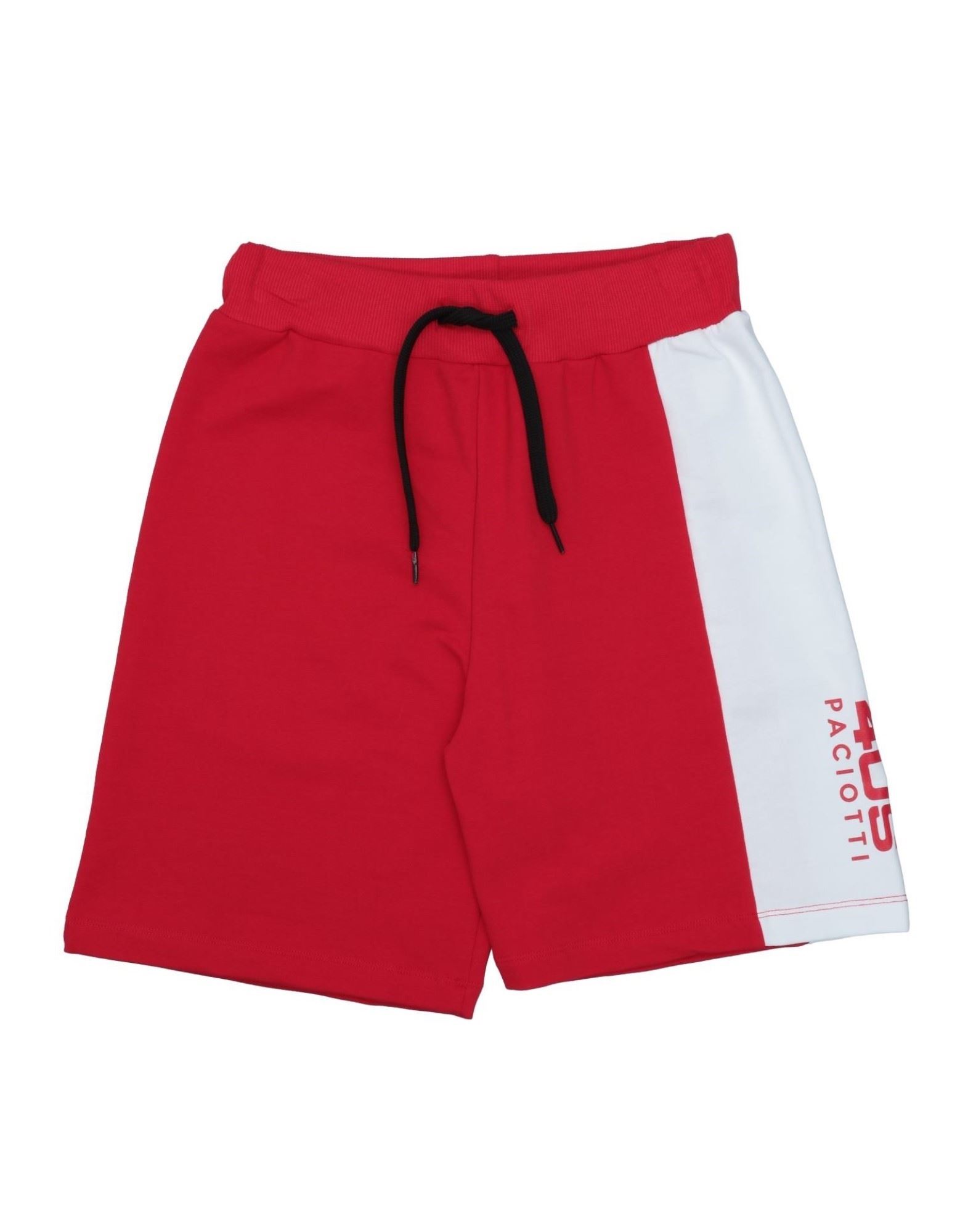 Cesare Paciotti 4us Kids'  Toddler Boy Shorts & Bermuda Shorts Red Size 5 Cotton