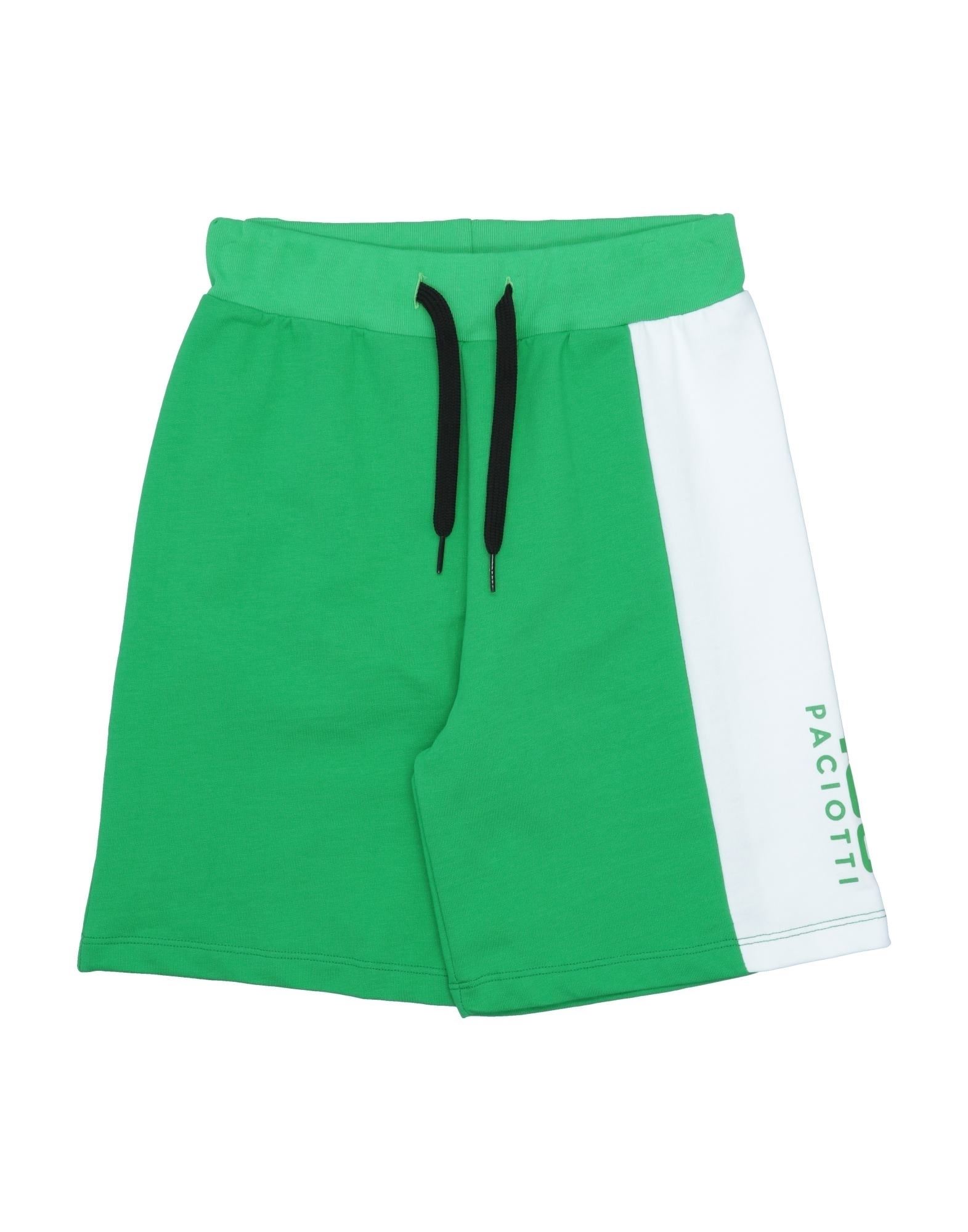 Cesare Paciotti 4us Kids'  Toddler Boy Shorts & Bermuda Shorts Green Size 6 Cotton