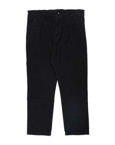 Paolo Pecora Babies'  Toddler Boy Pants Black Size 6 Cotton, Elastane