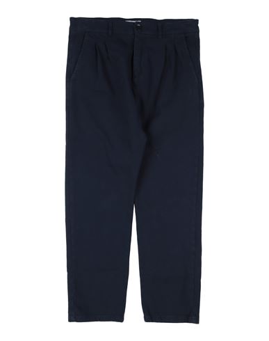 Paolo Pecora Babies'  Toddler Boy Pants Navy Size 6 Cotton, Elastane In Navy Blue