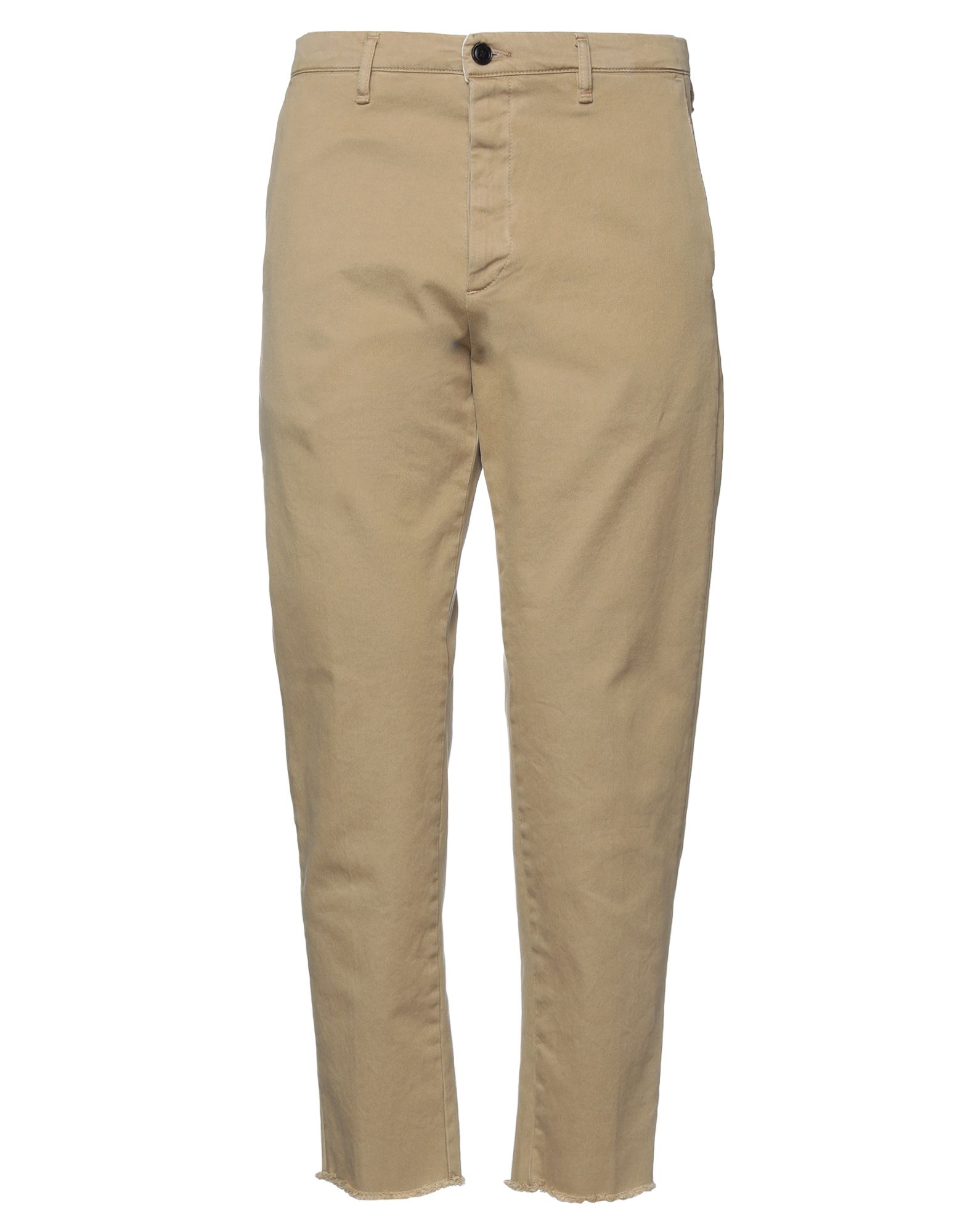 Shop Haikure Man Pants Military Green Size 35 Cotton, Elastane