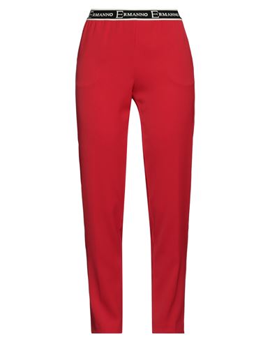Ermanno Di Ermanno Scervino Woman Pants Red Size 4 Polyester, Elastane