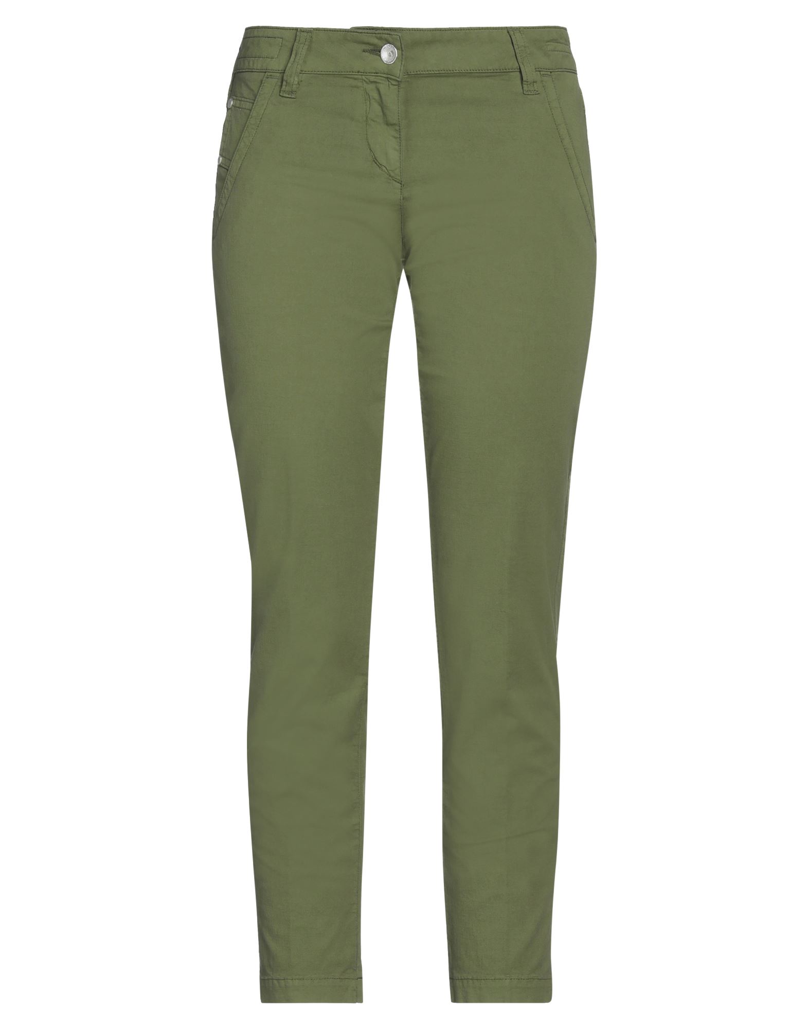 Jacob Cohёn Cropped Pants In Green