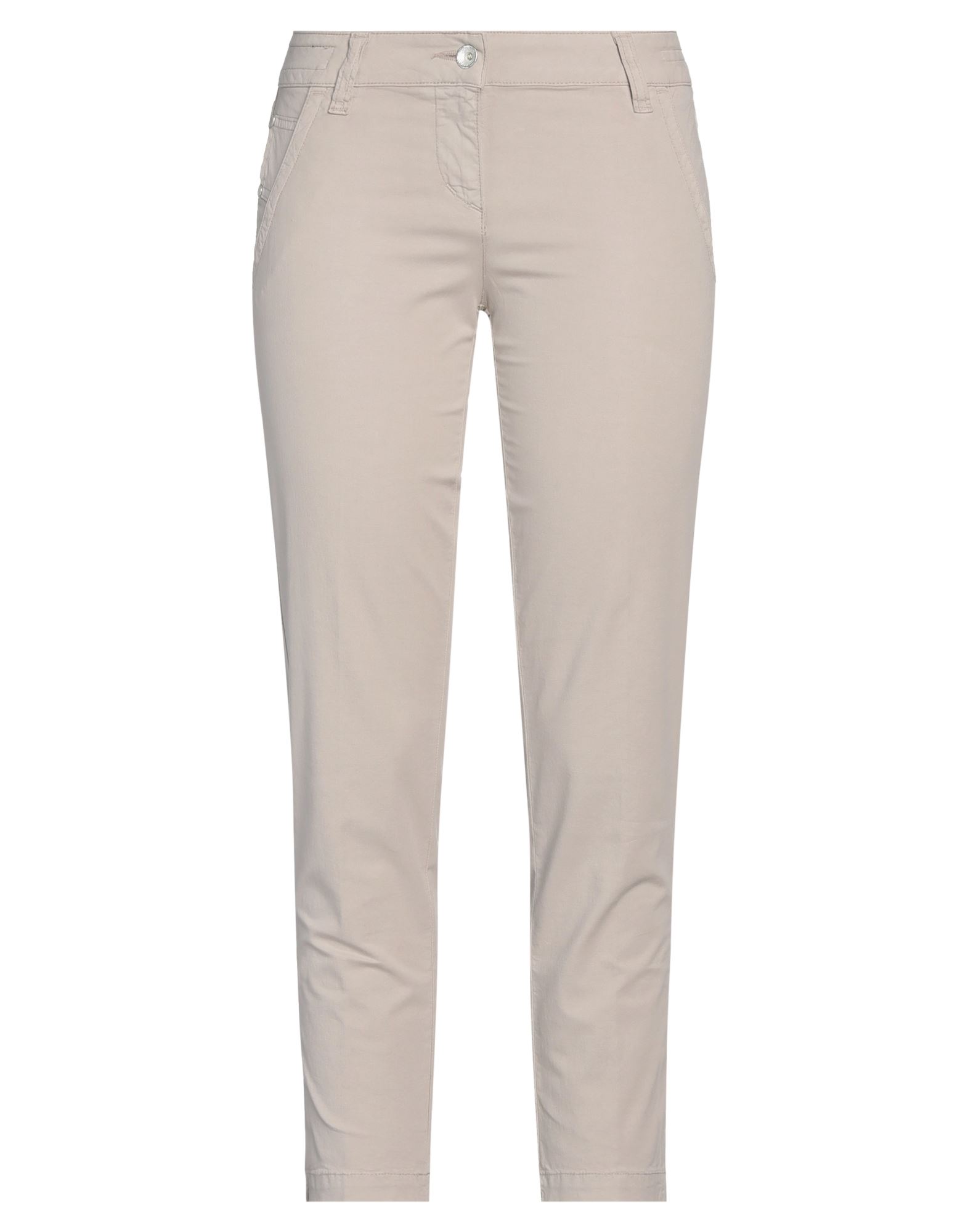 Jacob Cohёn Cropped Pants In Beige