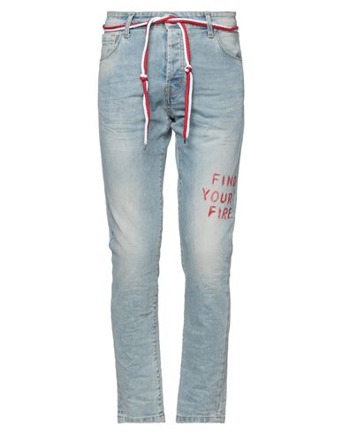 Джинсовые брюки OVER-D