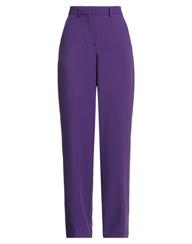 Jjxx By Jack & Jones Woman Pants Purple Size 27w-32l Recycled Polyester, Viscose, Elastane