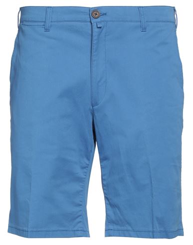 Barbour Man Shorts & Bermuda Shorts Azure Size 44 Cotton, Elastane In Blue