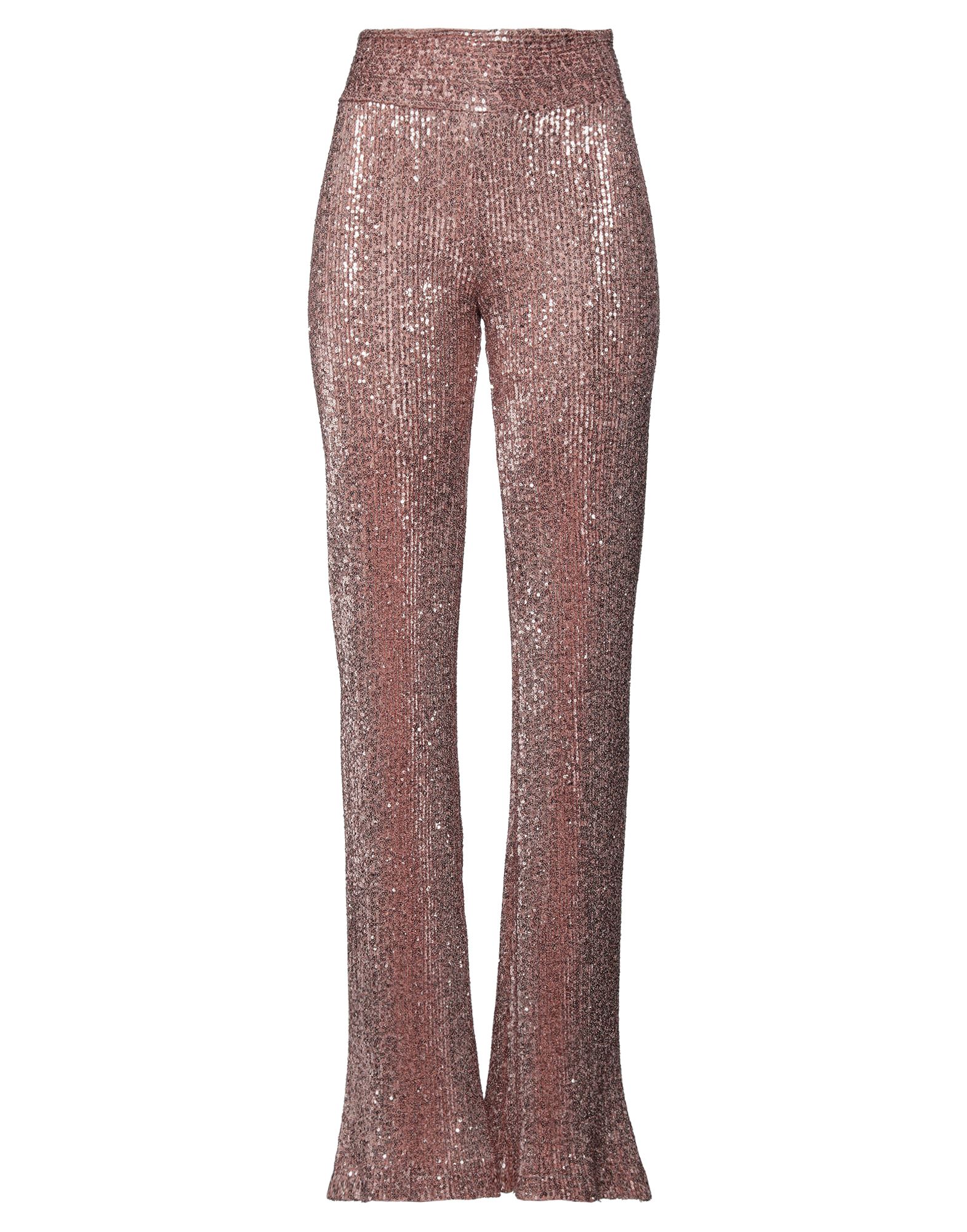 Alessandra Gallo Pants In Rose Gold