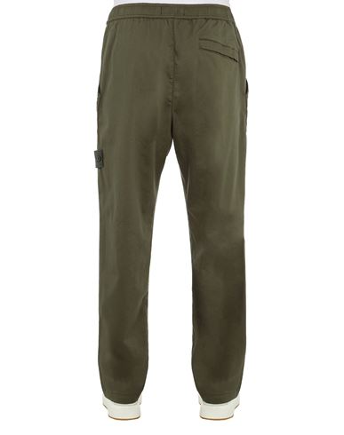 khaki stone island trousers