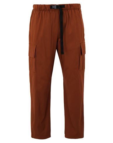 Cotton Drawstring Cargo Trousers Man Pants Brown Size 34 Cotton, Elastane