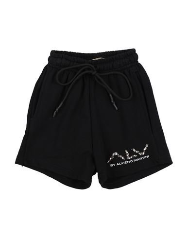 Alv By Alviero Martini Babies'  Toddler Girl Shorts & Bermuda Shorts Black Size 6 Cotton