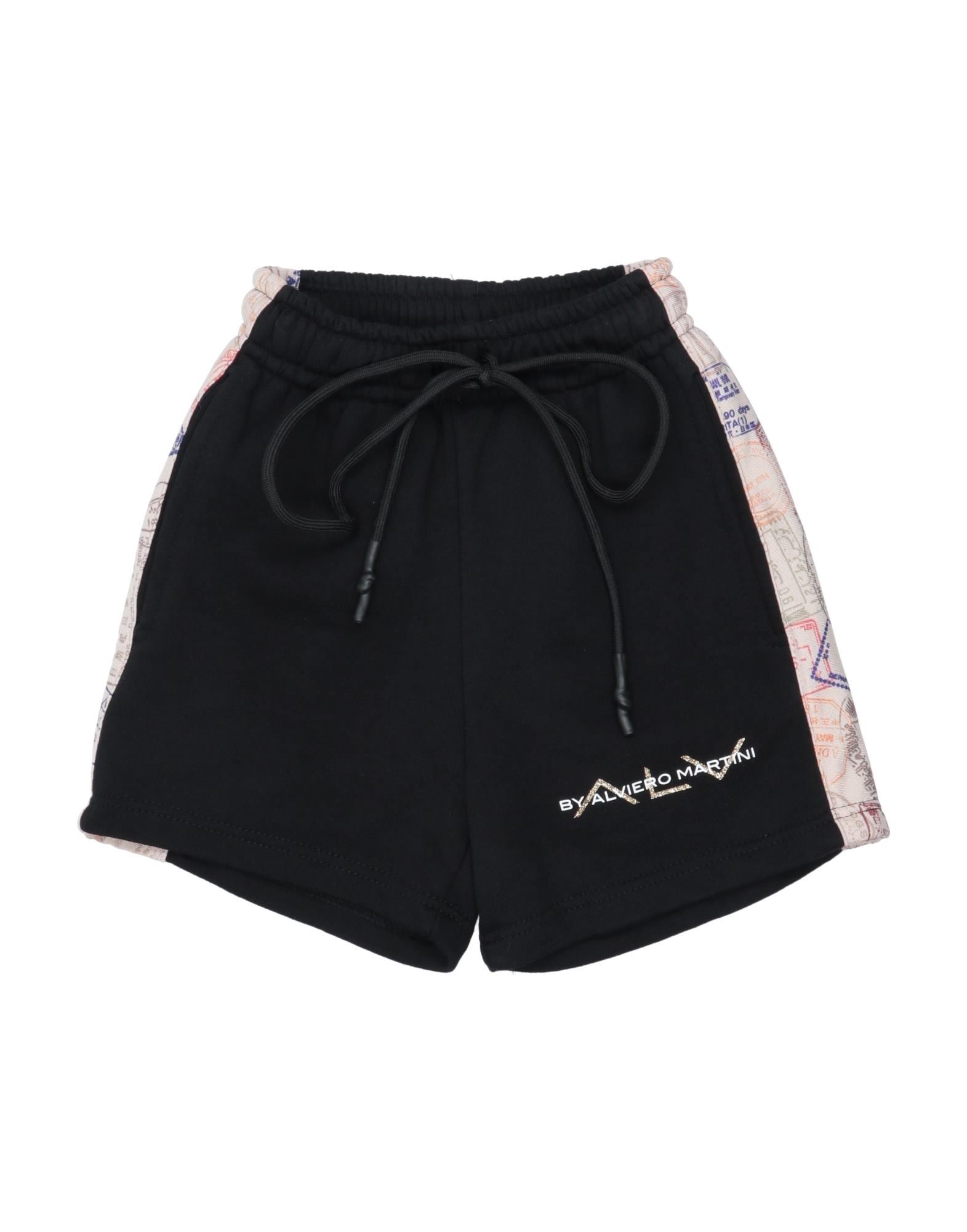 Alv By Alviero Martini Kids'  Toddler Girl Shorts & Bermuda Shorts Black Size 6 Cotton