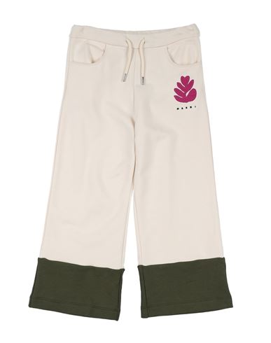 Marni Babies'  Toddler Girl Pants Beige Size 6 Cotton, Polyester