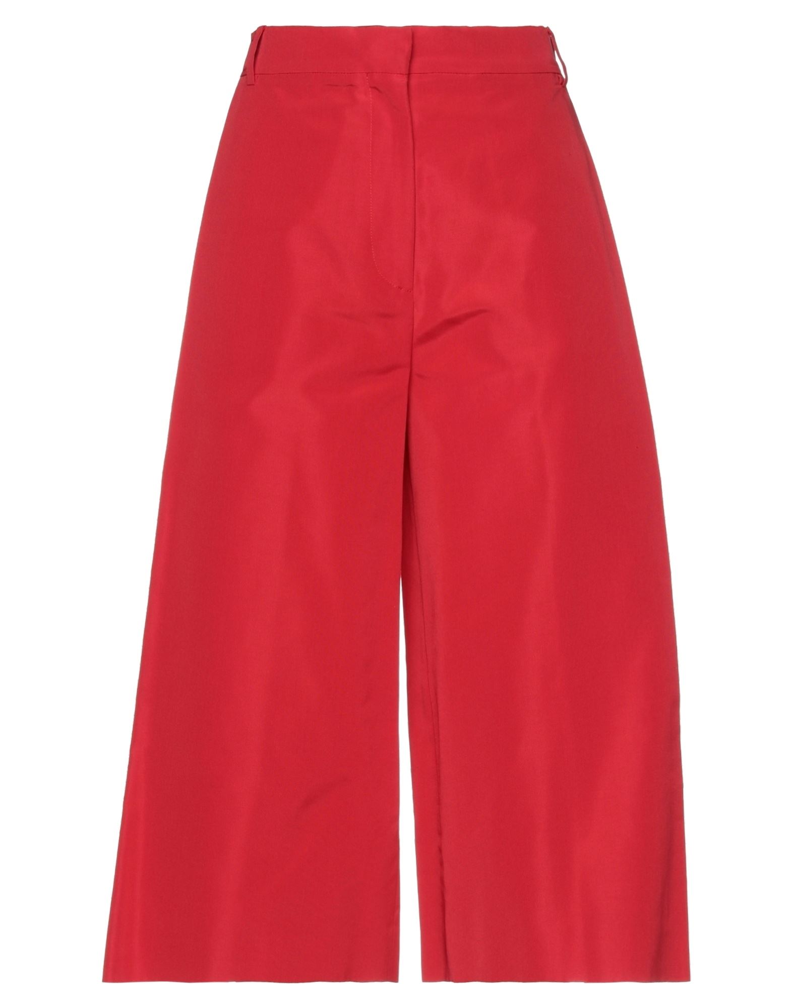 Valentino Cropped Pants In Red