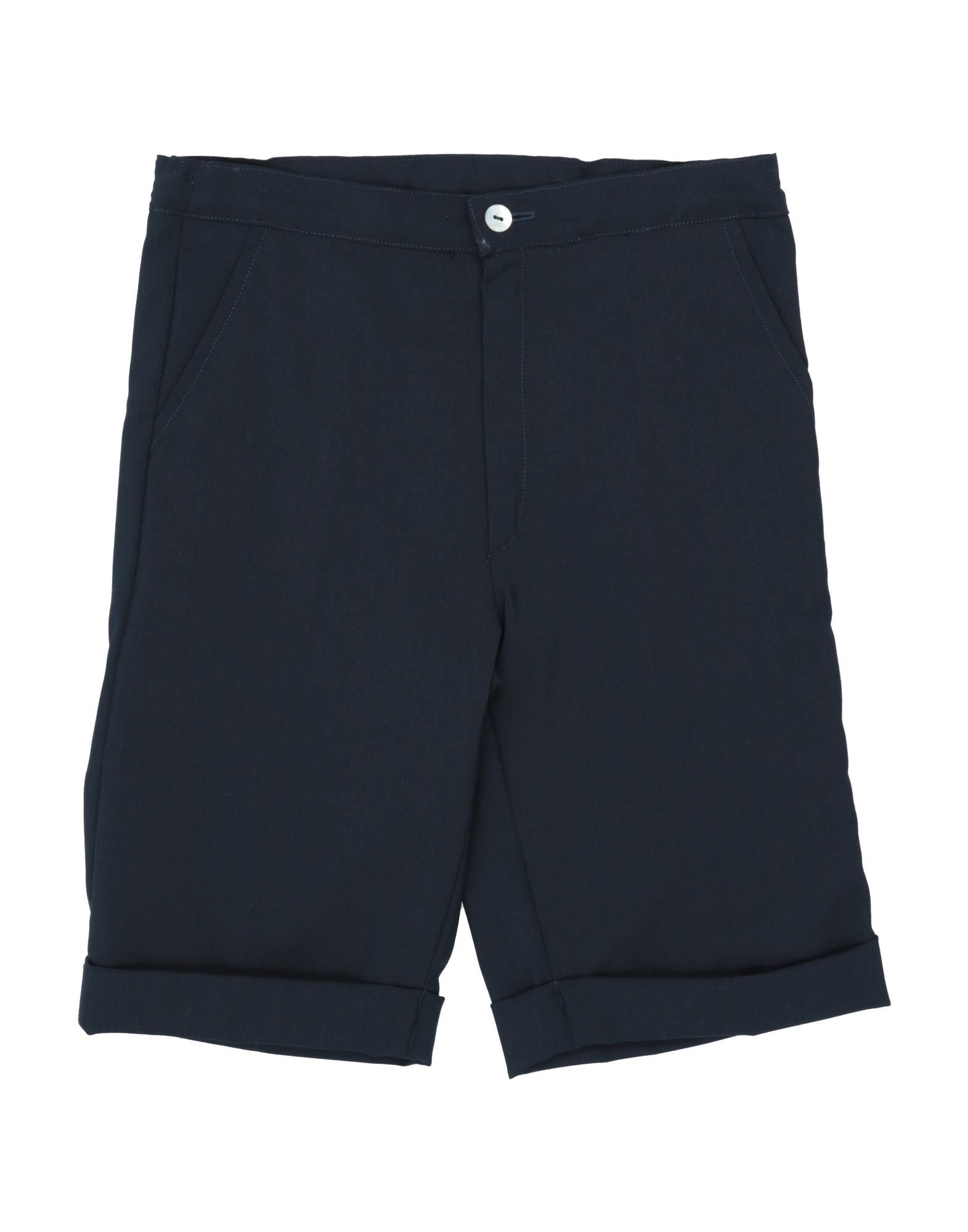 Baroni Firenze Toddler Girl Shorts & Bermuda Shorts Midnight Blue Size 5 Wool In Blue