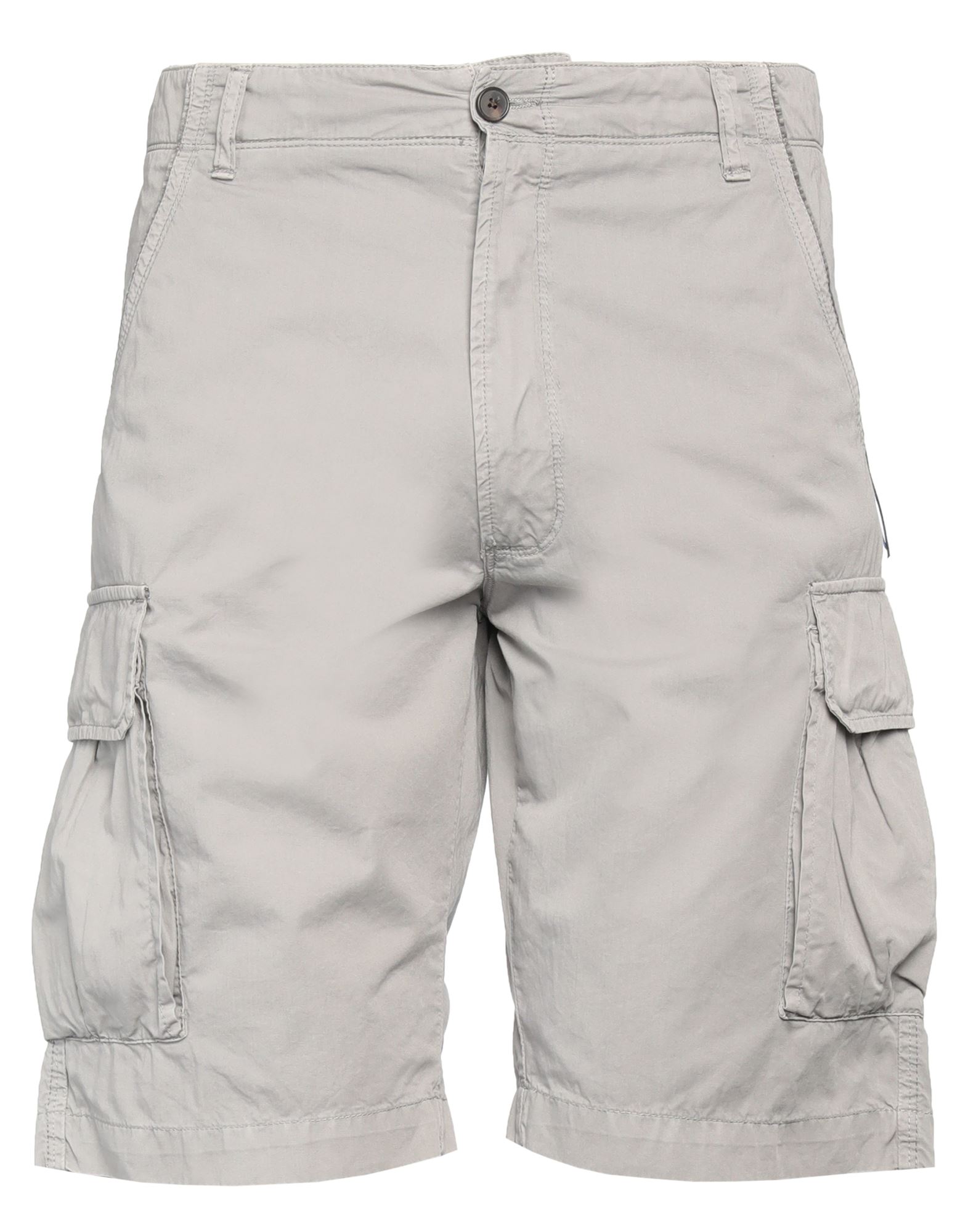 Perfection Man Shorts & Bermuda Shorts Light Grey Size 36 Cotton