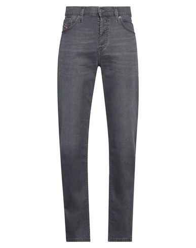 Diesel Man Jeans Steel Grey Size 27w-32l Cotton, Elastane, Cow Leather