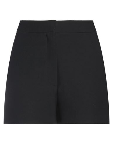 Valentino Garavani Woman Shorts & Bermuda Shorts Black Size 4 Virgin Wool, Silk