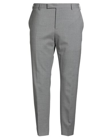 Pt Torino Man Pants Grey Size 40 Virgin Wool, Elastane