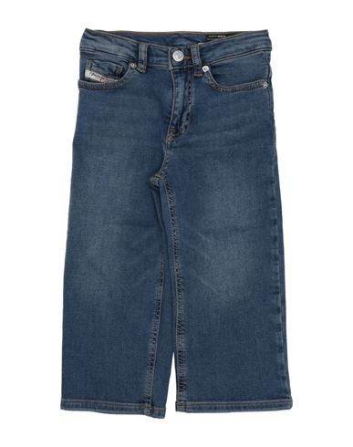 Diesel Babies'  Toddler Girl Jeans Blue Size 4 Cotton, Elastane, Cowhide