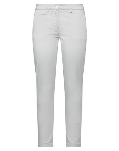 Mason's Woman Pants Light Grey Size 10 Cotton, Polyester, Elastane