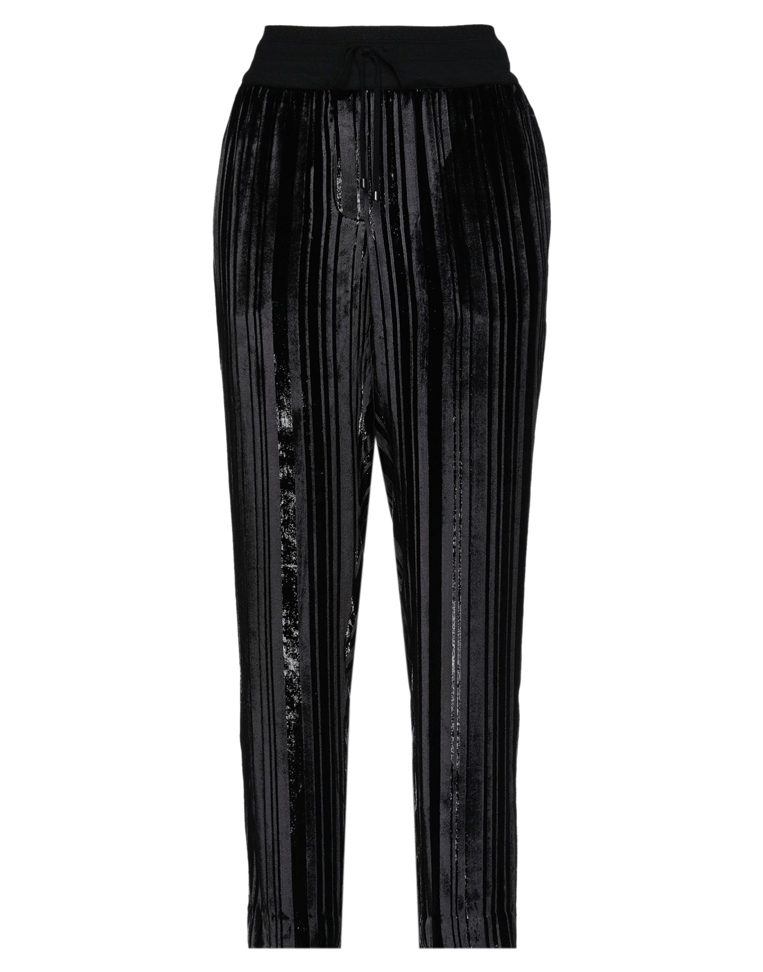 Shop Lorena Hayot By Lorena Antoniazzi Woman Pants Black Size 6 Viscose, Nylon, Silk
