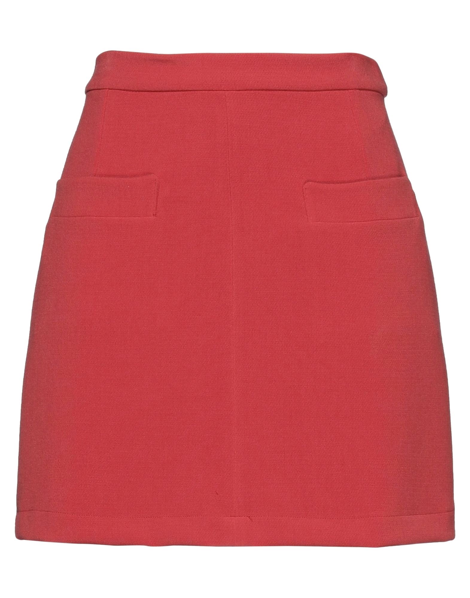 Emma & Gaia Mini Skirts In Red | ModeSens