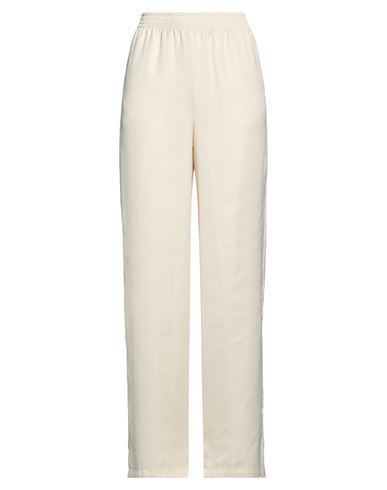 Shop Jjxx By Jack & Jones Woman Pants Cream Size L Polyester In White
