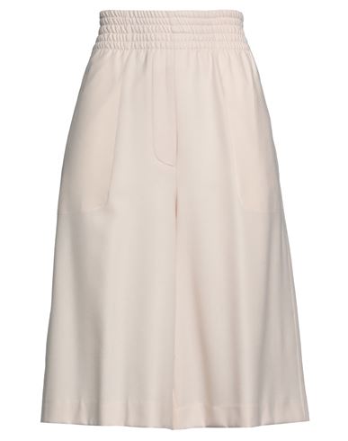 Jucca Woman Cropped Pants Ivory Size 8 Virgin Wool, Elastane In White