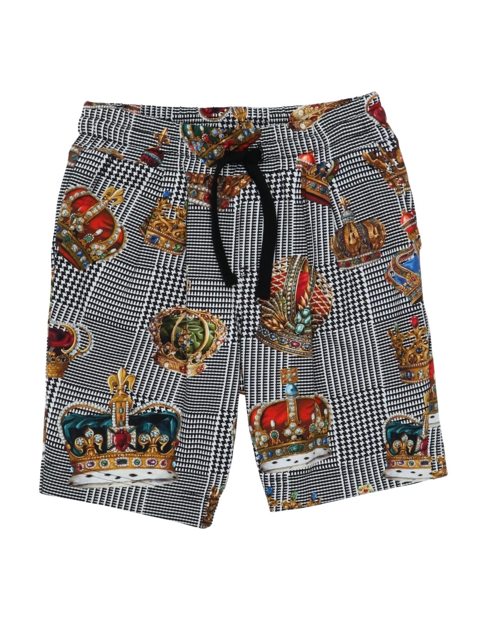 Dolce & Gabbana Kids'  Toddler Boy Shorts & Bermuda Shorts Black Size 6 Cotton