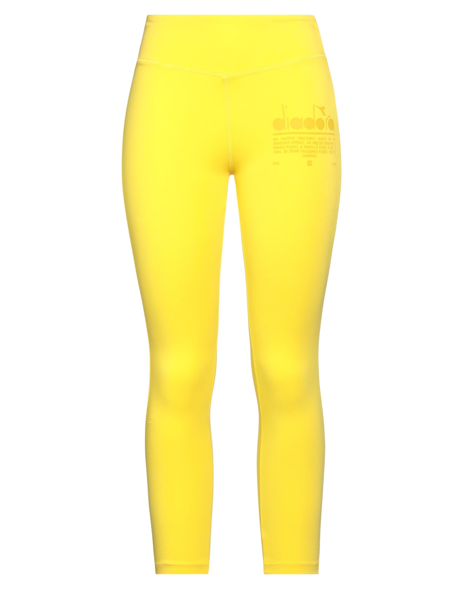 Diadora Leggings In Yellow
