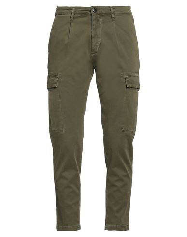 Haikure Man Pants Military Green Size 34 Cotton, Elastane