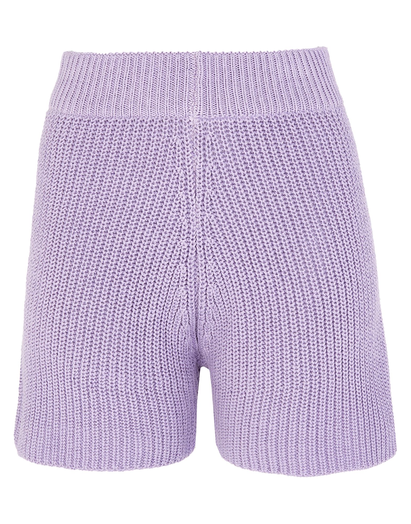 8 By Yoox Woman Shorts & Bermuda Shorts Lilac Size Xl Cotton In Purple