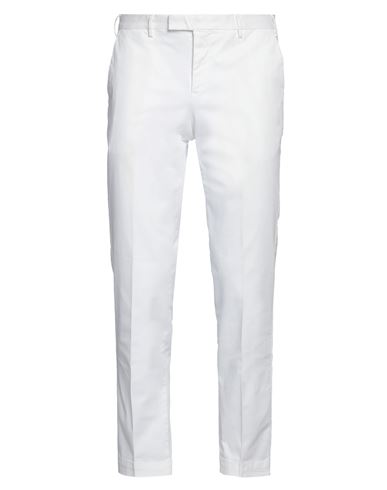 Pt Torino Man Pants White Size 32 Cotton, Elastane